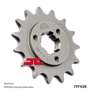 Standard Steel Motorcycle Sprocket JT Sprockets 520 Suzuki DR 800 S 15T image-1