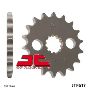 Standard Steel Motorcycle Sprocket JT Sprockets 530 Kawasaki ZZR 1400 Performance Sport ABS (ZX1400J) 16T image-0