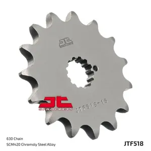 Standard Steel Motorcycle Sprocket JT Sprockets 630 Suzuki GS 750 B / Kawasaki Z 750 (KZ750E) 13T image-1