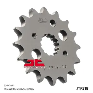 Standard Steel Motorcycle Sprocket JT Sprockets 525 Kawasaki Ninja ZX-9 R (ZX900D) 17T image-1
