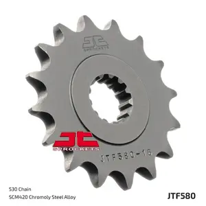 Standard Steel Motorcycle Sprocket JT Sprockets 520 Yamaha FZ6 600 Fazer S ABS (RJ14) 17T image-1