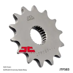 Standard Steel Motorcycle Sprocket JT Sprockets 520 Yamaha TT-R 250 13T image-1