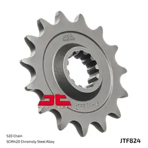 Standard Steel Motorcycle Sprocket JT Sprockets 520 Husqvarna SMR 450 (H812AB) / Hyosung TE 450 Rapier 12T image-1