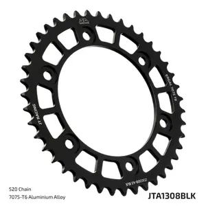 Standard Aluminium Motorbike Sprocket - 520 JT Sprockets image-2