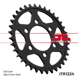 Standard Steel Motorcycle Sprocket JT Sprockets 520 Honda image-1