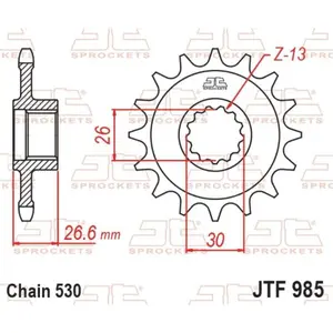 Motorcycle sprocket JT Sprockets Harley Davidson PAN AMERICA [1250] image-0
