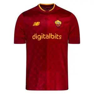 Hemmasittande tröja för barn AS Roma 2022/23 image-0