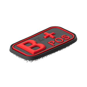 Rubber badge JTG Bloodtype B+ image-2