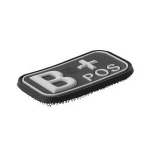Rubber badge JTG Bloodtype B+ image-2