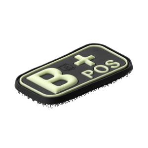 Rubber badge JTG Bloodtype B+ image-2