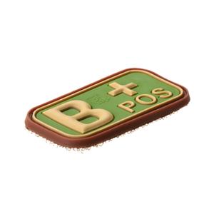 Rubber badge JTG Bloodtype B+ image-2