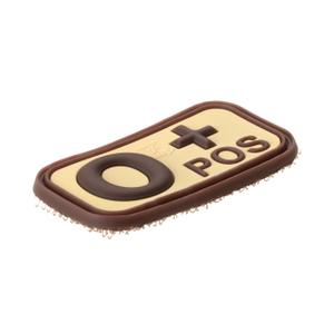 Gummibadge JTG Bloodtype 0+ image-2