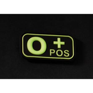 Gummibadge JTG Bloodtype 0+ image-3