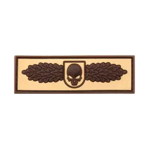 Εμπρόσθιο σήμα από καουτσούκ JTG SOF Skull Badge image-0