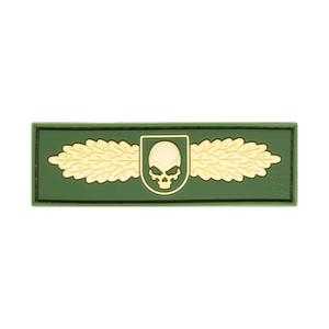 Rubber badge JTG SOF Skull Badge