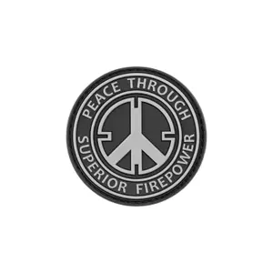 Rubber badge JTG Peace image-0