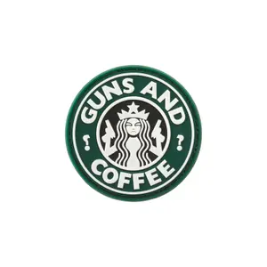 Textile patch JTG Guns and Coffee