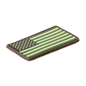 Εμπρόσθιο σήμα από καουτσούκ JTG US Flag Rubber image-2