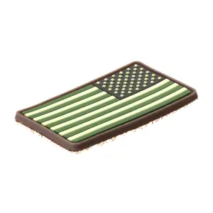 Εμπρόσθιο σήμα από καουτσούκ JTG US Flag Rubber Reversed image-2