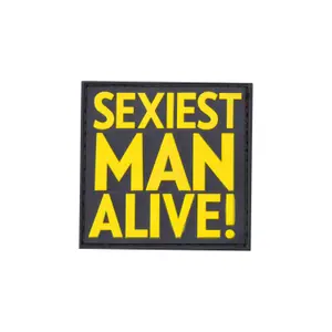 Rubber badge JTG Sexiest Man Alive image-0