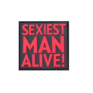 Rubber badge JTG Sexiest Man Alive