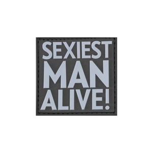 Rubber badge JTG Sexiest Man Alive