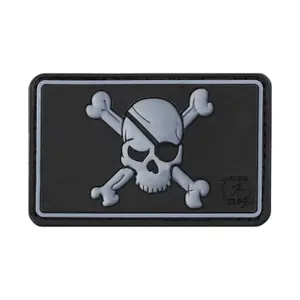 Rubber badge JTG Pirate Skull image-0