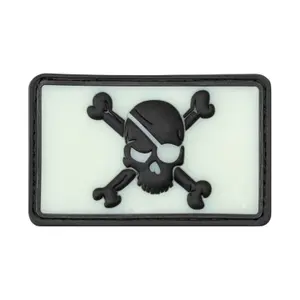 Εμπρόσθιο σήμα από καουτσούκ JTG Pirate Skull image-0