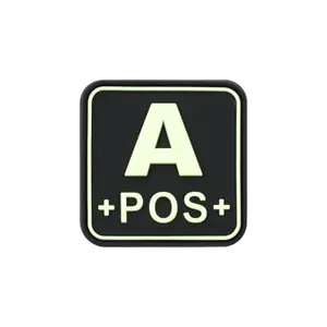 Square rubber fabric patch JTG A Pos image-0