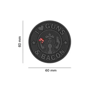 Textile patch JTG Guns and Bacon image-1