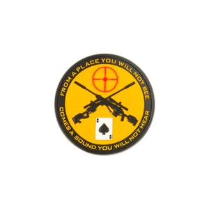 Rubberen badge JTG Sniper