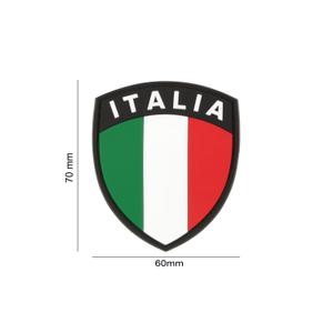 Rubber badge JTG Italia Flag image-3