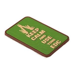 Rubber badge JTG Keep Calm EDC image-1