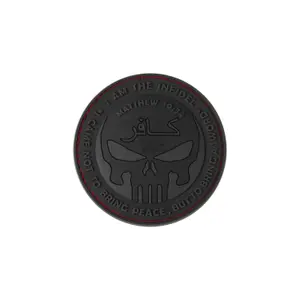 Rubber badge JTG The Infidel Punisher image-0