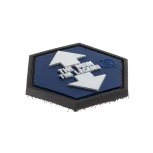 Rubber badge JTG The Man The Legend image-1