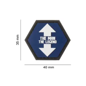 Rubber badge JTG The Man The Legend image-3