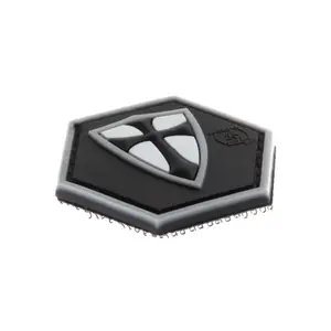 Rubber badge JTG Recte Faciendo Shield Rubber image-1