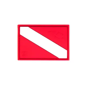 Badge JTG Diver Down Flag Rubber image-0
