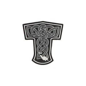 Rubber badge JTG Thors Hammer Dragon image-0