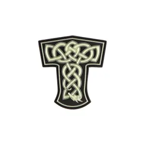 Rubber badge JTG Thors Hammer Dragon image-0