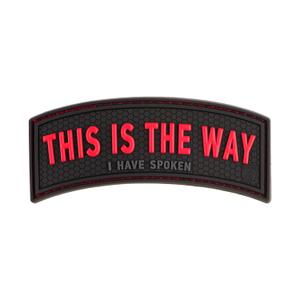 Rubber badge JTG This is the Way