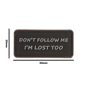Textile patch JTG I'm Lost Too image-3