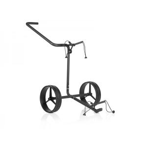 Manual golf trolley with 2 wheels JuCad Carbon Shadow image-1