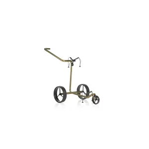 3-wheel manual golf trolley JuCad Carbon image-0