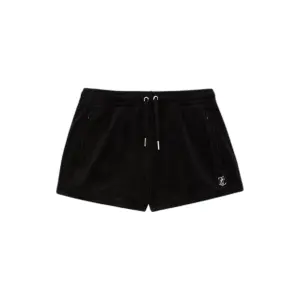 jcwh121001-101-short-en-velours-femme-juicy-couture-tamia-black