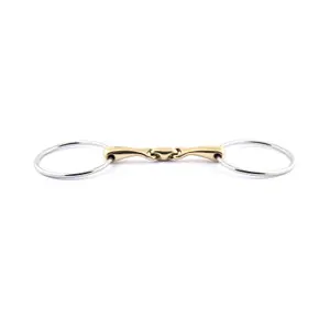 Double Jointed Bits for Horses Large Arms Jump'In image-0