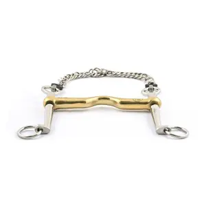 Bit for horse with large branch levers Jump'In image-0