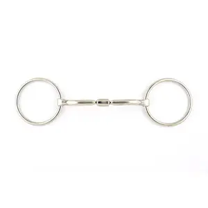 Mors 2 rings for horse blocked fine anatomical Jump'In image-1