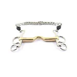 Pelham for horse small branches tongue port Jump'In image-0