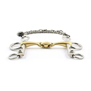 Pelham for horse with double joint Jump'In image-0